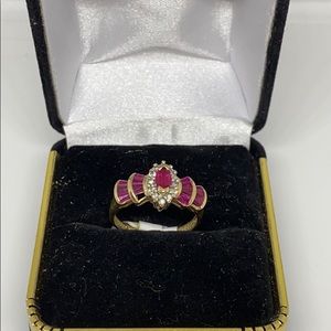 14k yellow gold Rubi ring